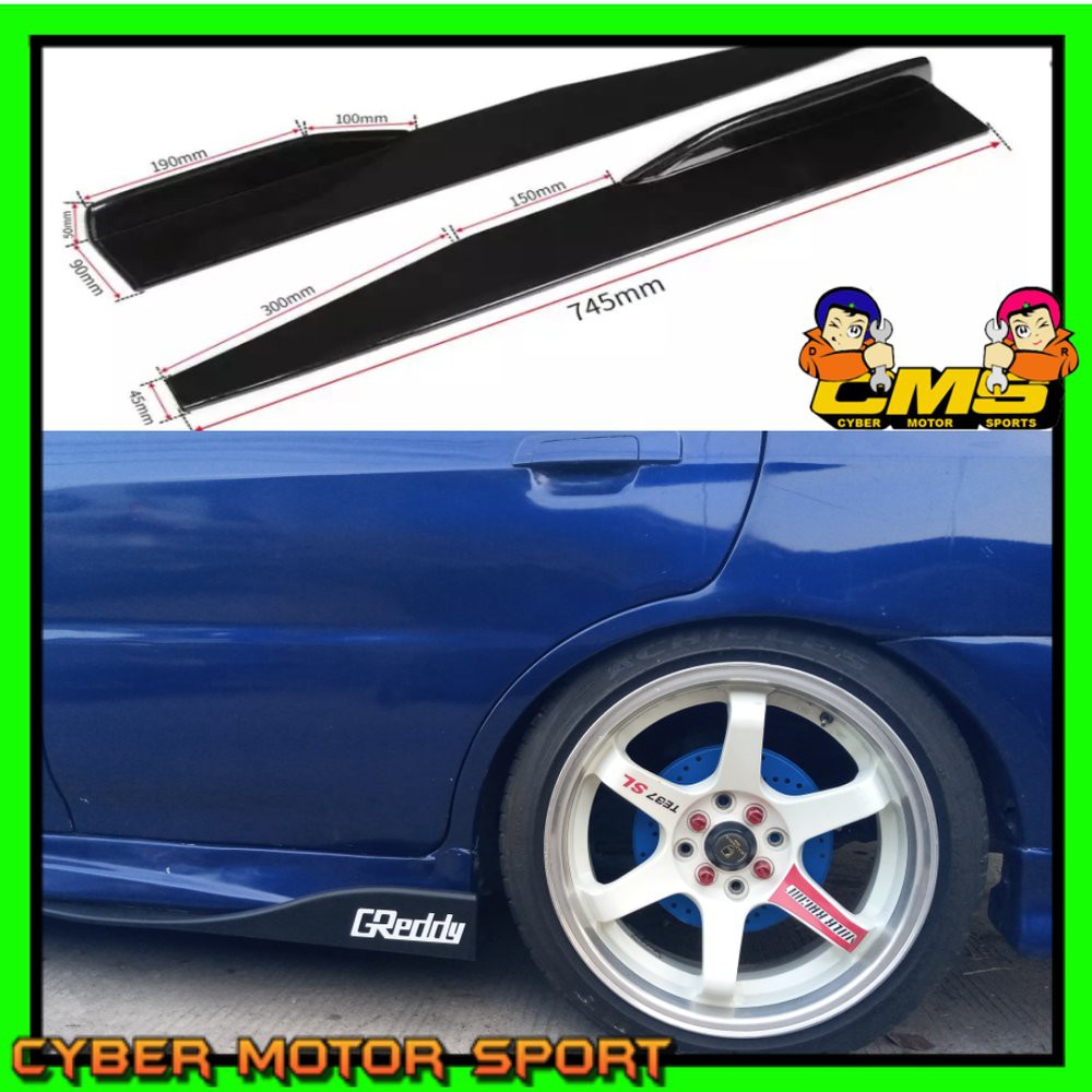 Lips Bumper Lancer Ck4 Cb5 Evo3 Evo4 Galant Body Kit Wide Body