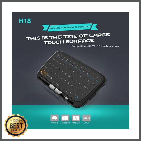 TG-MP020 Alphun Air Mouse Touchpad Keyboard Wireless 2.4GHz - H18