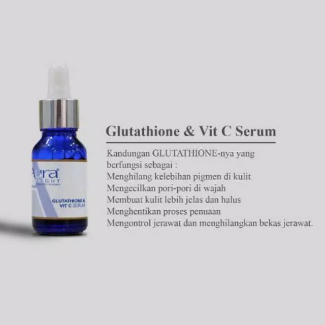 glutathione vit c serum
