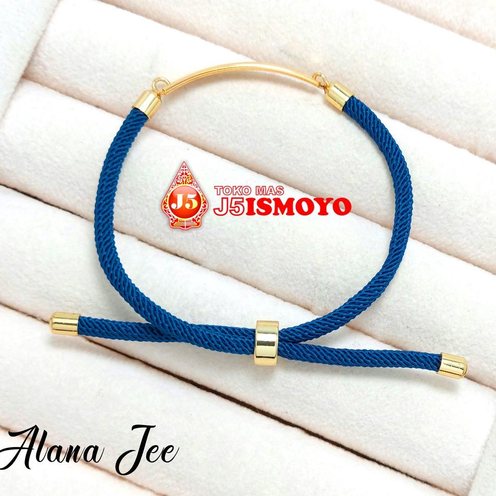 Big Sale≛ Gelang Tali Emas Alana Jee Dewasa J5 Ismoyo 33 ➳