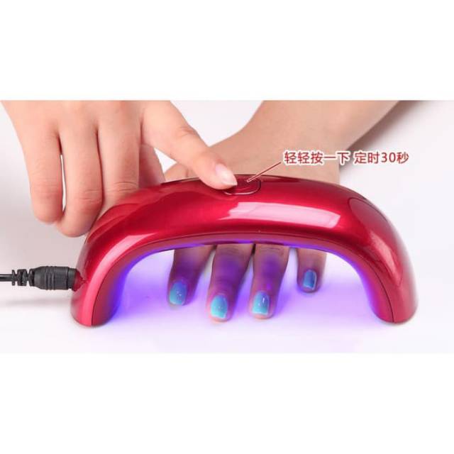 Mini UV LED Nail - Alat pengering kutek Kuku - nail art - menicure padicure - menipedi