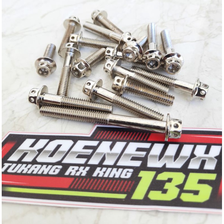 BAUT BAK MESIN SET VARIASI MODEL PROBOLT RX KING