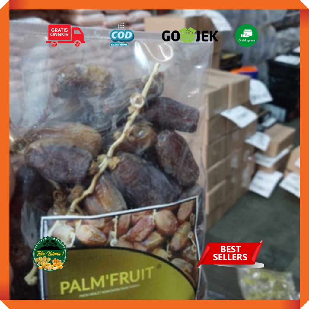 

Kurma tangkai/kurma tunisia/kurma tangkai 500gr / KEMASAN PLASTIK TEBAL