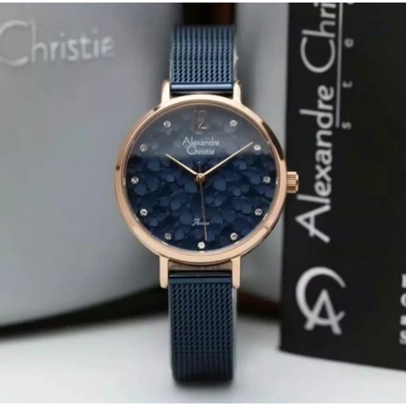 Jam tangan alexander chirstie wanita cantik&elegant membuat anda semakin cantik