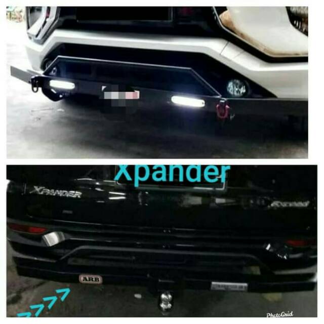 Paket Tanduk Depan Mini+Towing ARB Belakang Xpander