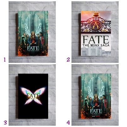Poster film Fate: The Winx Saga hiasan dinding dekorasi dinding kamar tidur ruang tamu anime