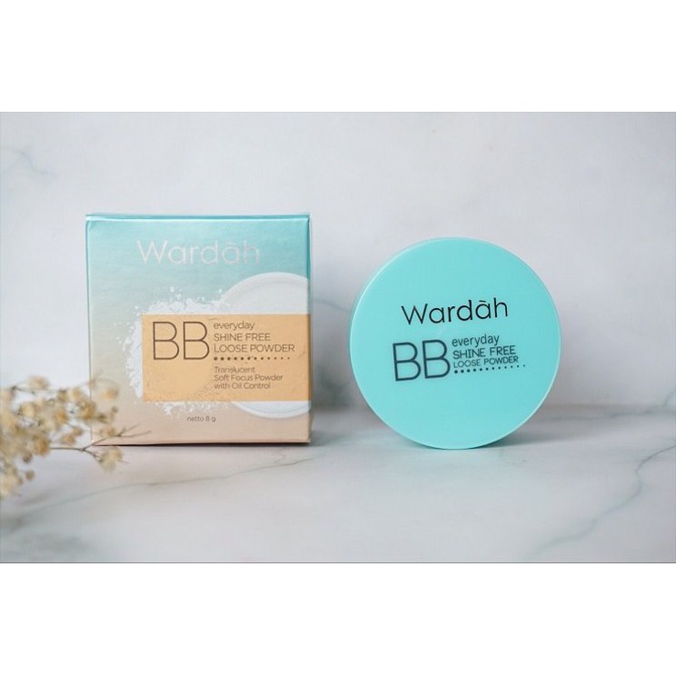 Bedak Tabur Wardah Everyday Shine BB Loose Powder (8gr)