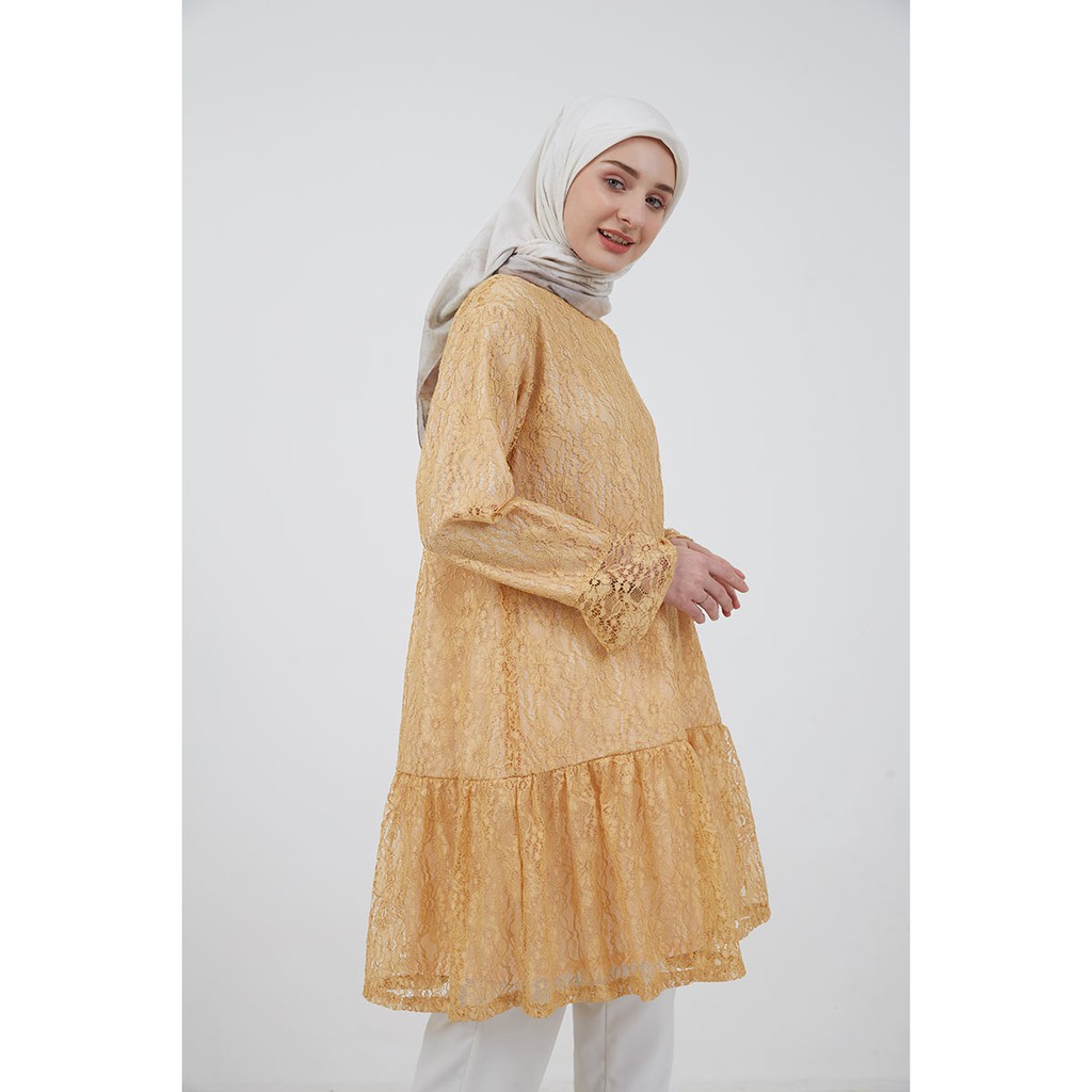 Hijabenka - Futri Tunik Gold