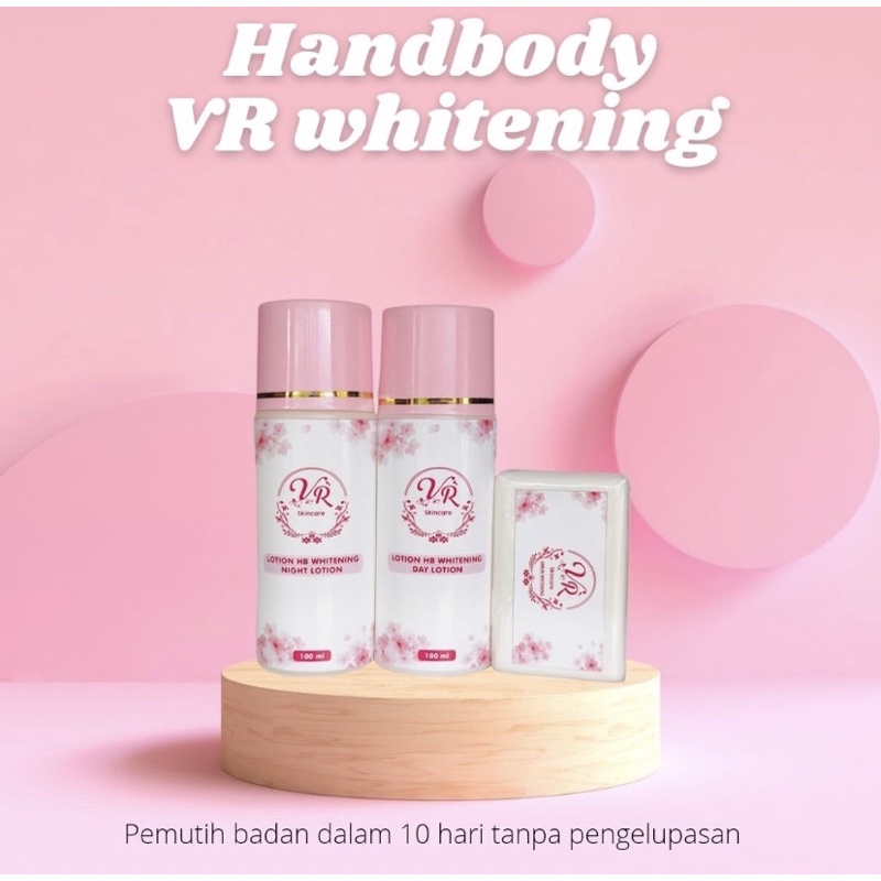 LOTION VR SKINCARE WHITENING (DOSIS TINGGI) original 100%