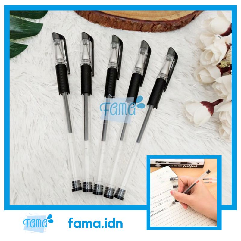 

Pena Gel Hitam Mimi 0,5mm International Pen Standard [FAMA0367]