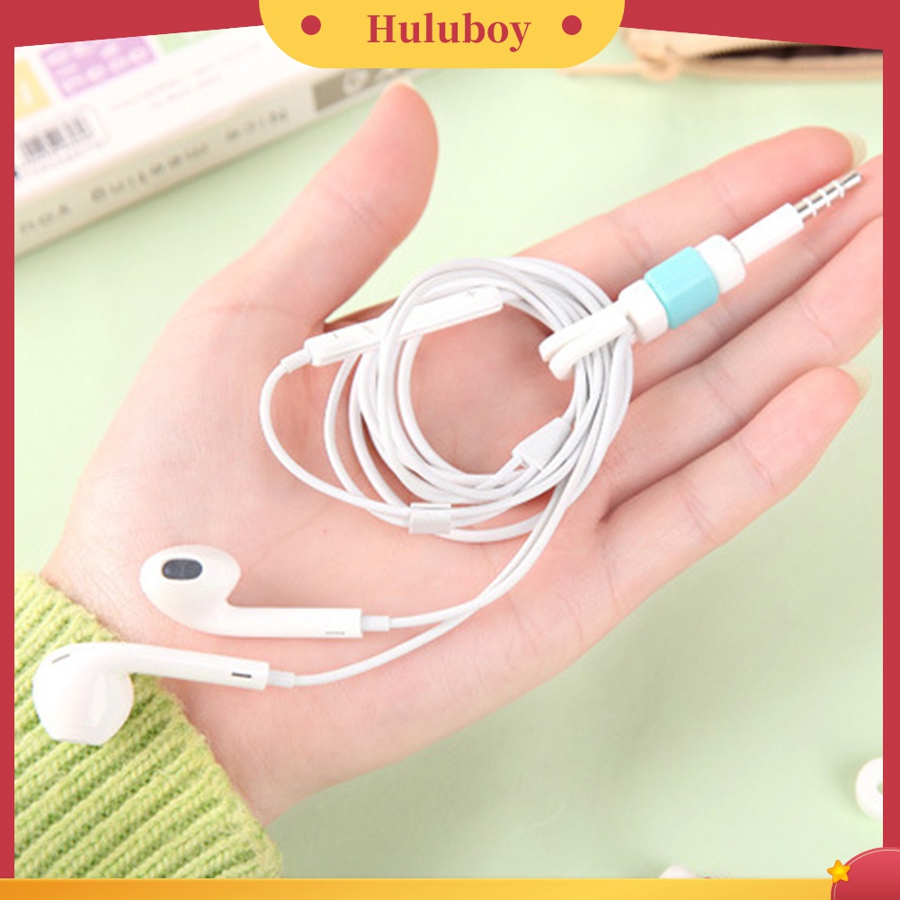 Huluboy Cover Pelindung Kabel Earphone