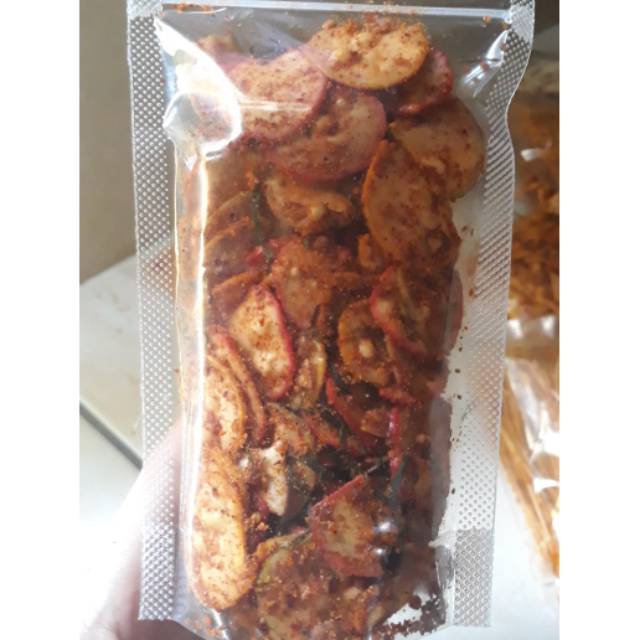 

SEBLAK KERING Snack Camilan Kerupuk Seblak Pedas Jeruk