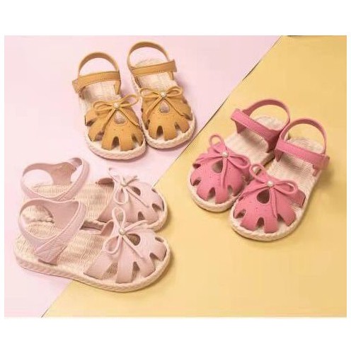 SH2114 Glorykidz Sepatu Sendal Anak Perempuan Sandal Anak Karet Sendal Anak Strap Perekat Size 32-35