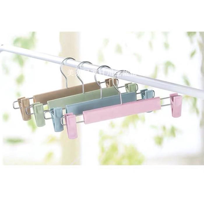 Hanger Jepit Gantungan Baju Jepit Hanger Pakaian Anak Dewasa Serbaguna Kualitas Terjamin