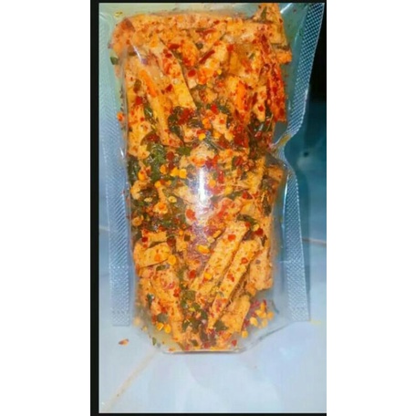 

Basreng cikruh pedas extra daun jeruk