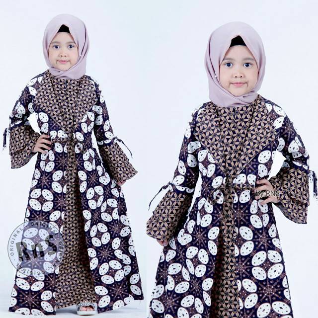 Gamis anak Batik