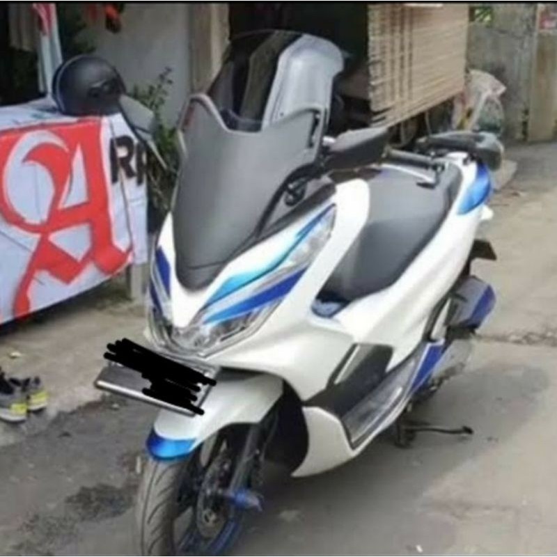 Frame Windshield PCX Lokal Model BABY FORZA.Tameng Kedok PCX Lokal