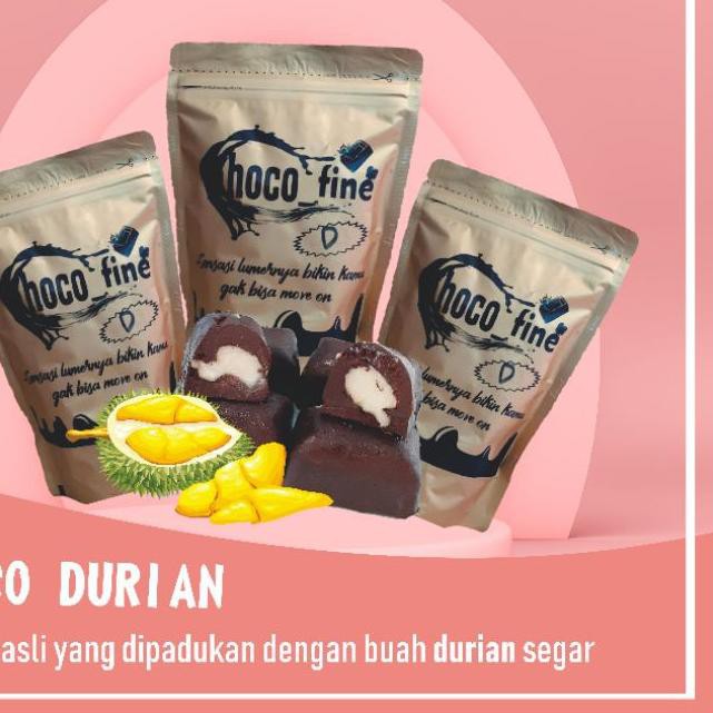 

HOT SALE!! KODE-655 CHOCO FINE DURIAN 250 GRAM (20 COKLAT)