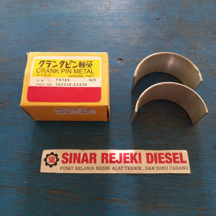 CPM Crank Pin Metal Metal Jalan Yanmar TS105 Oversize 0.25 0,25 gz