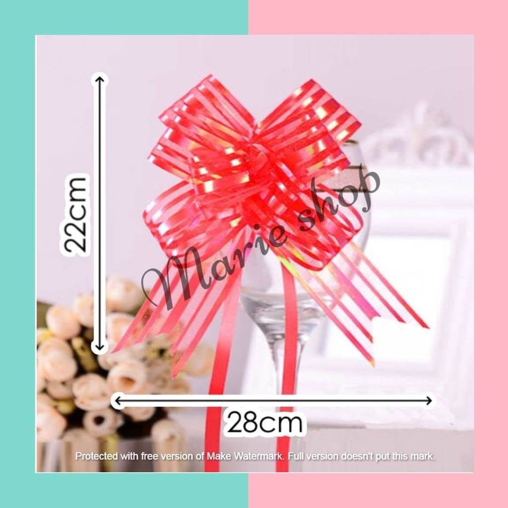 

Marie Shop ➡️ ORGANDI - PITA TARIK SERUT ORGANDI 50mm - PITA TARIK METALIK - PITA SERUT