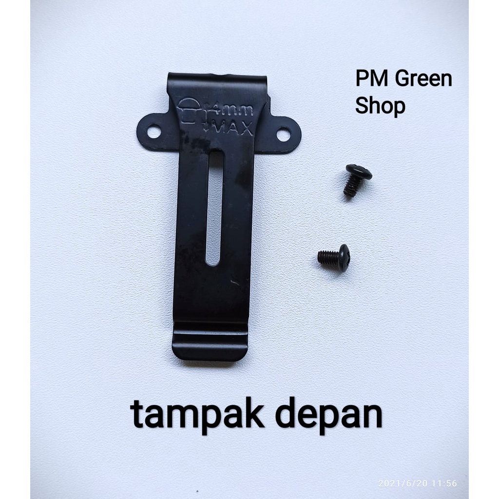 beltclip centolan klip on baterai ht weierwei v8 plus