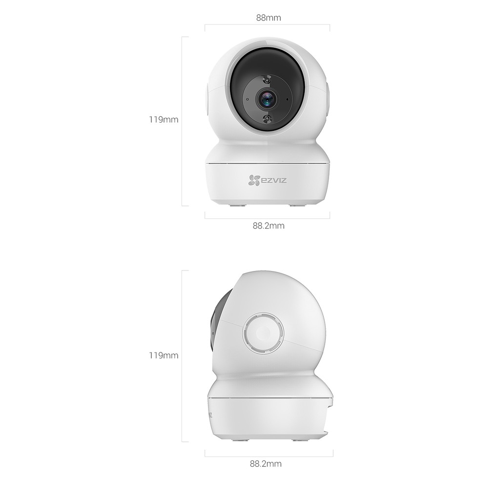 Ezviz C6N 1080P Smart Wireless Camera Generasi Terbaru Ezviz C6CN - Garansi - Unit Camera