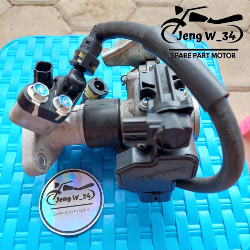 THROTTLE BODY NEW CB 150R TROTLE BODY TB INJEKTOR SENSOR TPS NEW CB 150R NEW CBR 150R ORIGINAL