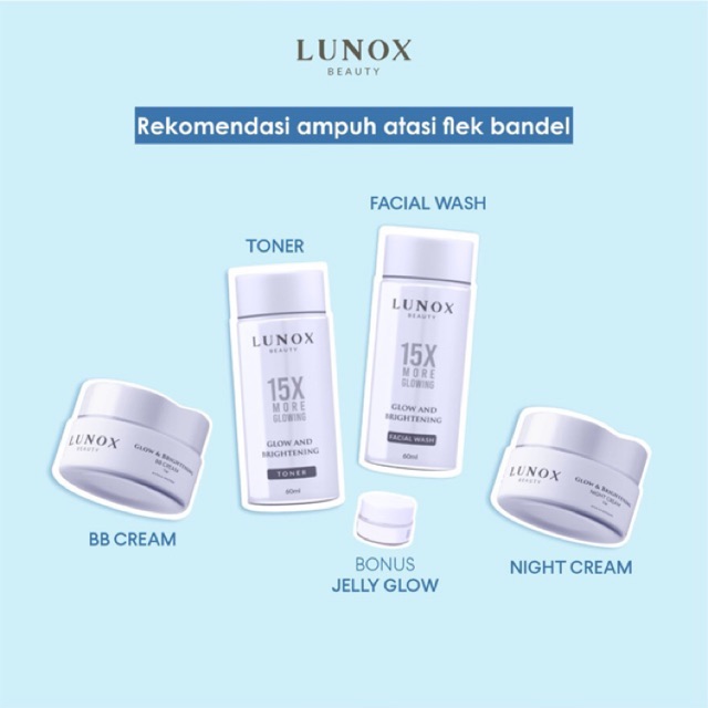 Paket LUNOX Beauty versi ekslusif sudah BPOM