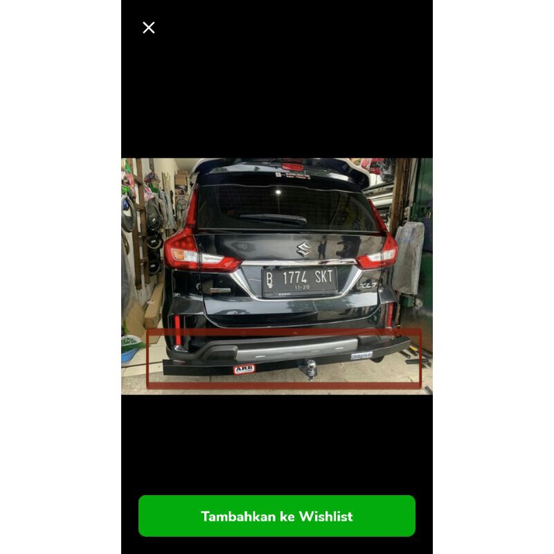 towing bar arb belakang mobil suzuki XL7