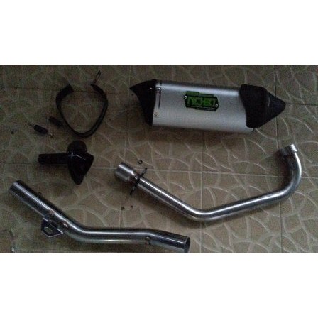 DSA  Knalpot Racing NOB1 Neo SS Dualsound untuk motor bebek (Blade,supra,vega,dll) .
