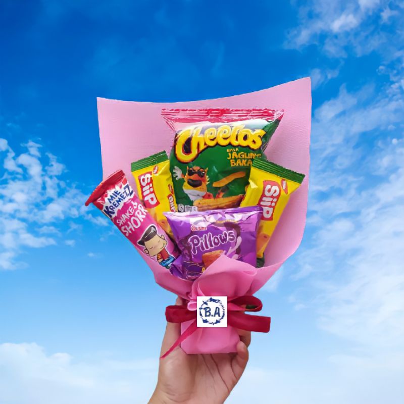 

BUKET SNACK MINI LUCU MURCE ULANG TAHUN/WISUDA/BINGKISAN/HADIAH TEMEN/ ANNIVERSARY