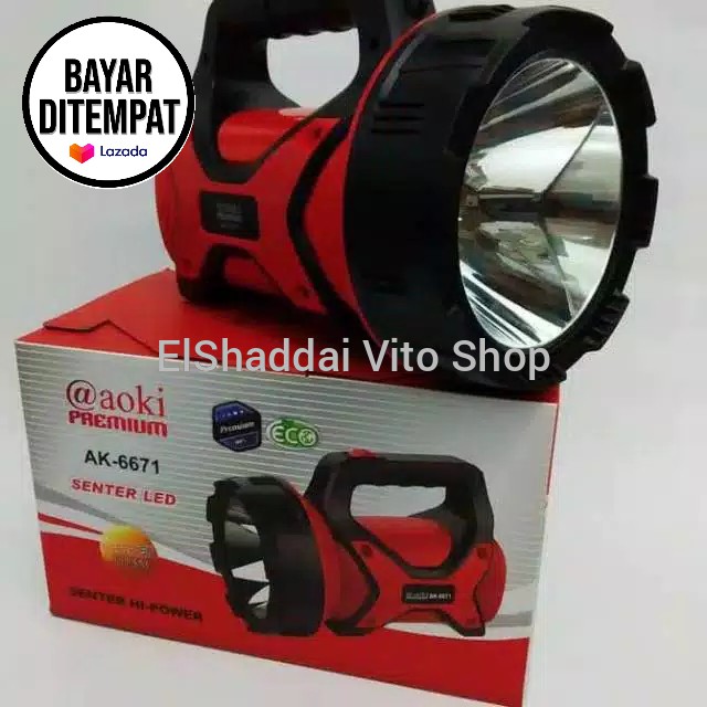 Senter LED @Aoki Premium AK-6671 15 watt