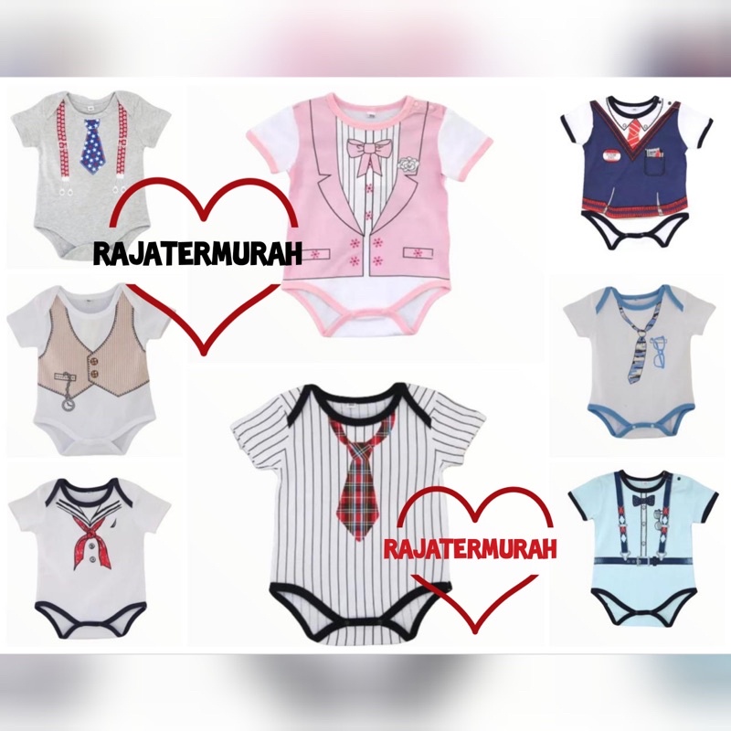 Jumper Pendek Bayi Fashion Motif New 100%Catton (SNI)