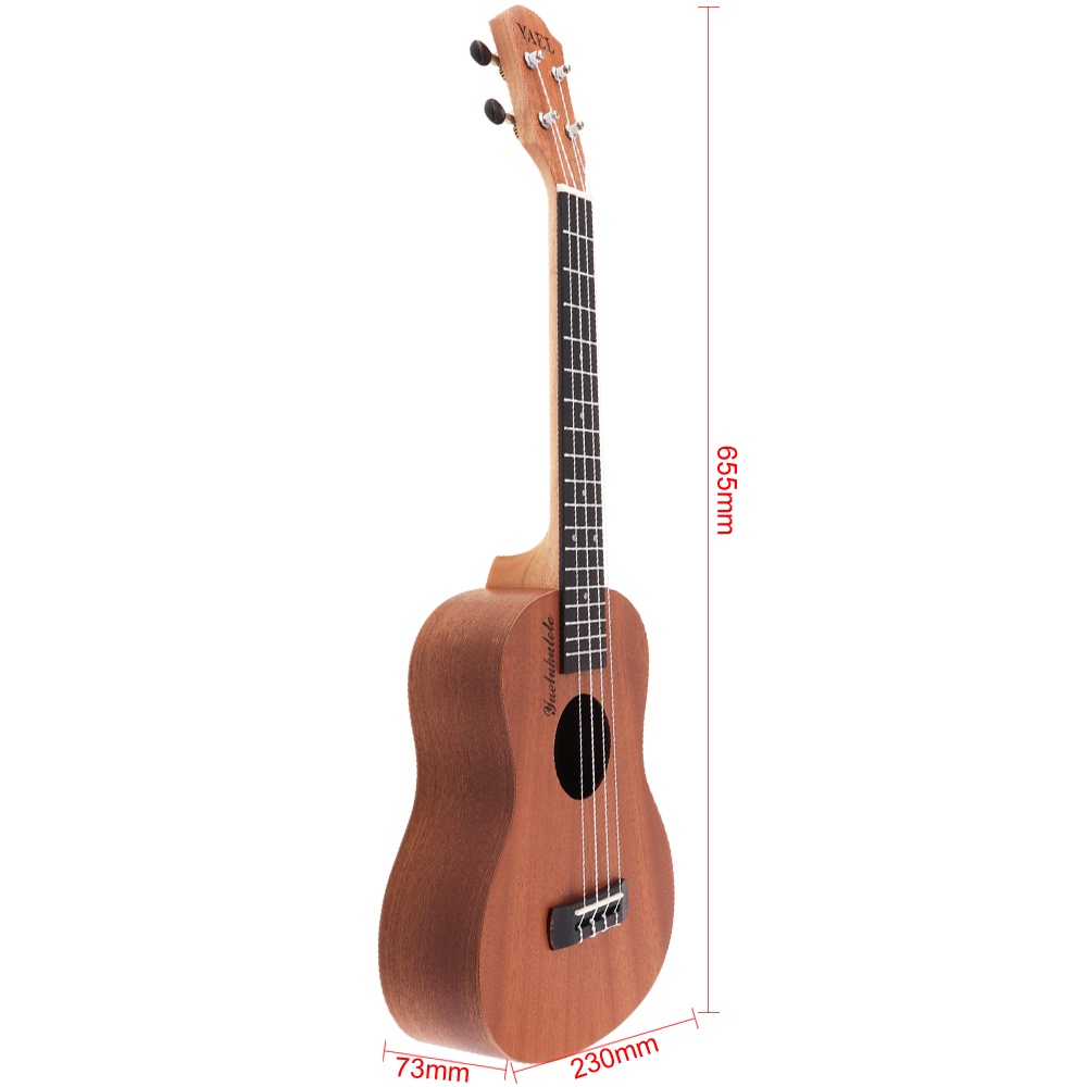 Ukulele Tenor Hawaii 18 Fret Bahan Kayu Sapele Ukuran 26 Inci