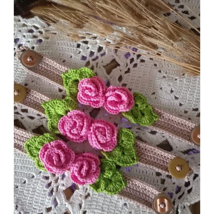 konektor rajut/konektor/rajut tangan