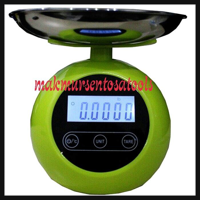 ORIGINAL - TIMBANGAN DUDUK DIGITAL NANKAI BULAT 5KG