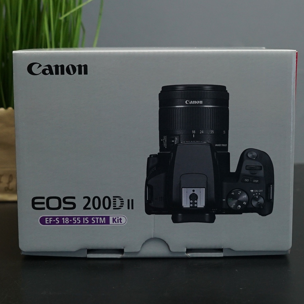 Canon EOS 200D Mark II Kit 18-55 IS STM Baru Bukan Bekas