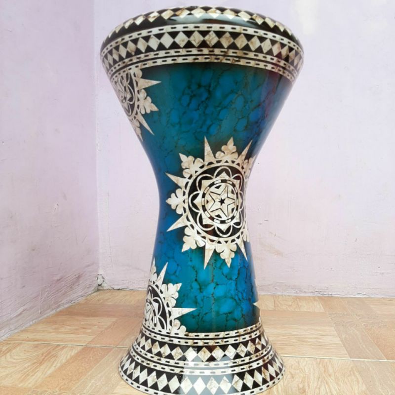 Darbuka Dumbuk Calti Calty 8 In Inch Inci Mika Power Beat Murah Free Tas Ransel + Plus Kunci L Lengk