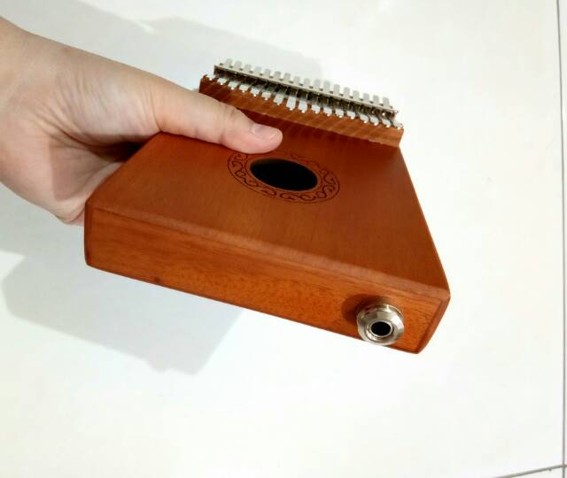 Kalimba Elektrik 17 key Kalimba electric lengkap siap main