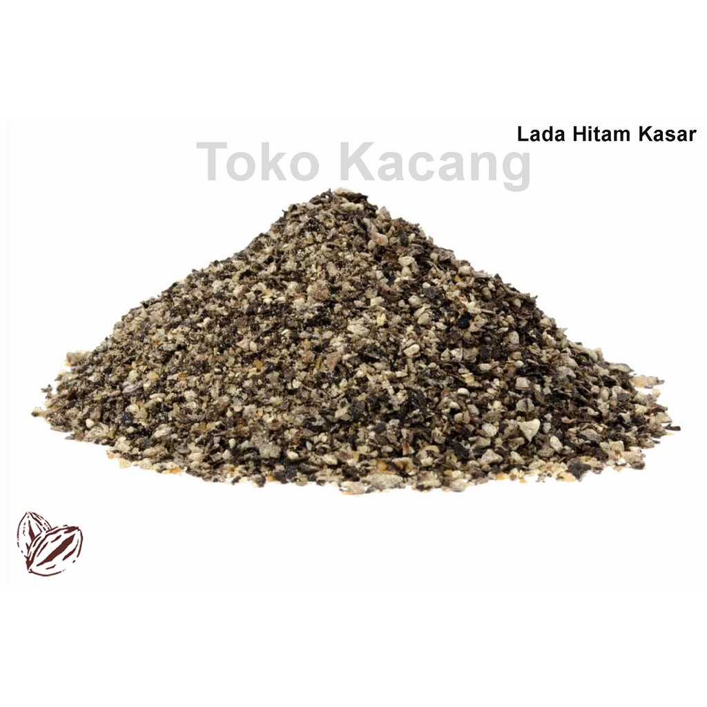 

Lada Hitam Giling Kasar / Coarse Ground Black Pepper 1Kg