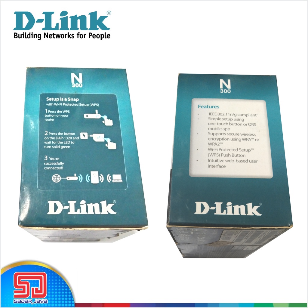 D-Link DAP-1320 Wireless Range Extender Repeater N300 Mbps