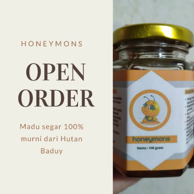 

Madu hutan murni Honeymons