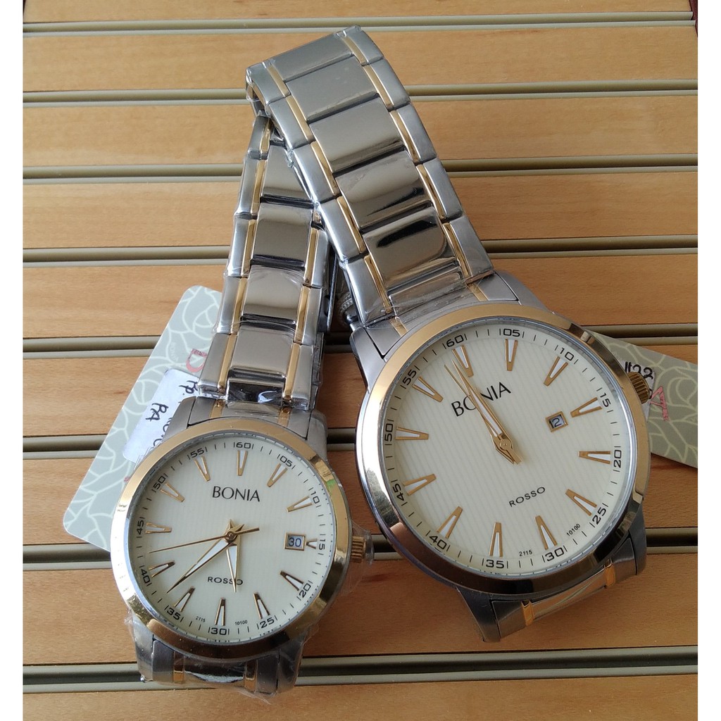[SUPER SALE 45%] BONIA B10100 Original Jam Tangan Couple Pasangan