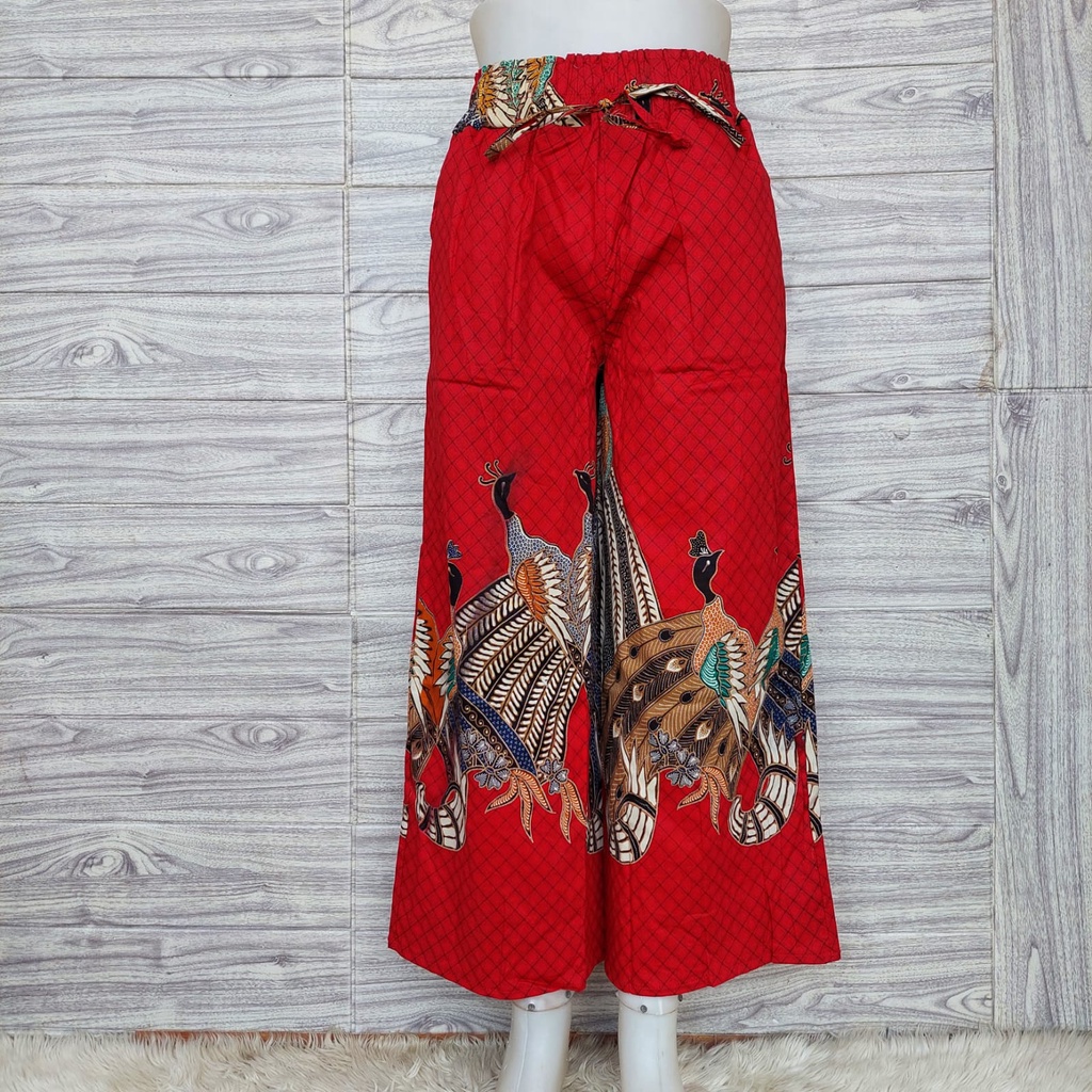 Kulot panjang katun motif keren-motif no.16