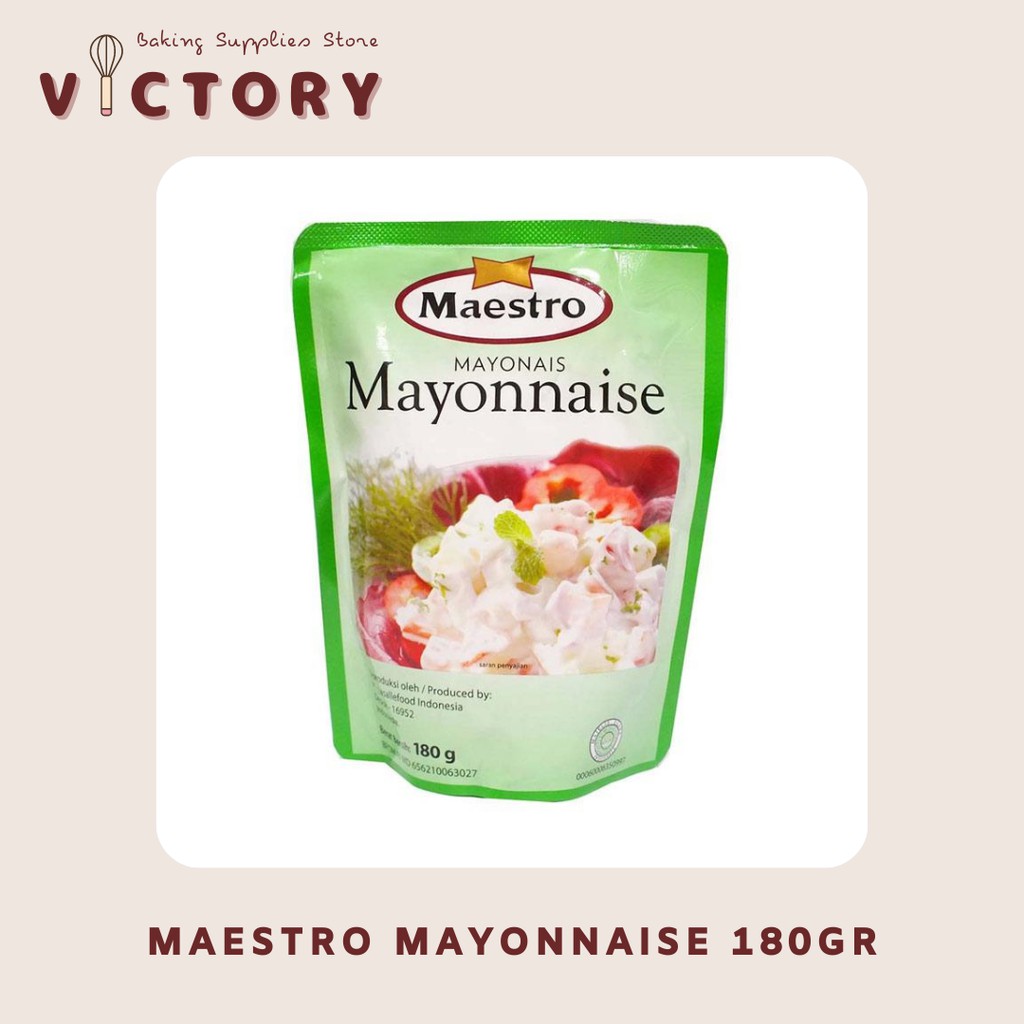 

[180gr] MAESTRO Light Mayonnaise / Mayonais Dressing