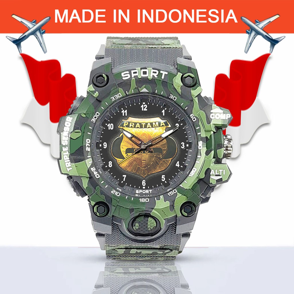 (EXCLUSIVE) JAM TANGAN GADA PRATAMA -SECURITY ARMY ABU ABU 2