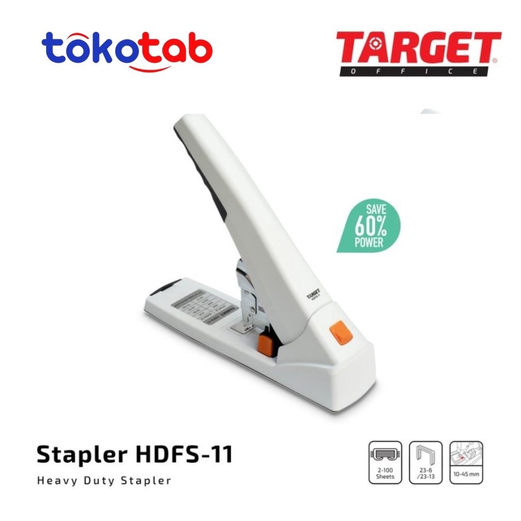 

Tokotab - Stapler Jilid Heavy Duty TARGET HDFS-11 (SAVE POWER)