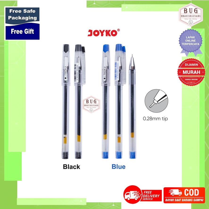 

Pulpen - Pena Gel (Gel Pen) JOYKO GP-266 iTech 2 Needle-Tip 0.28 mm