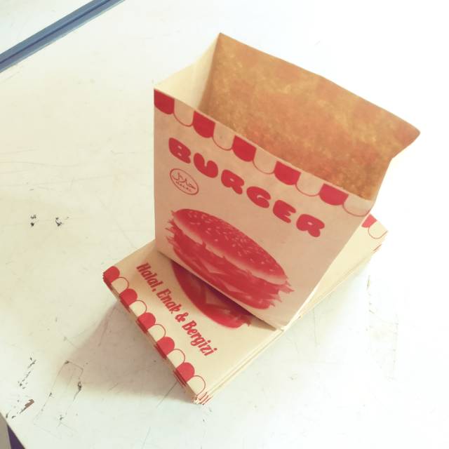 

Kertas burger isi 50pcs