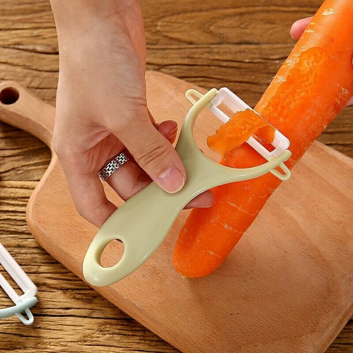 Pisau kupas kulit buah / peeler / ceramic fruit knife